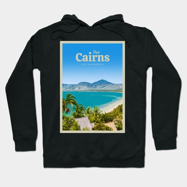 Visit Cairns Hoodie by Mercury Club